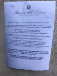 Attenzione! Falso volantino induce i non residenti a lasciare le abitazioni