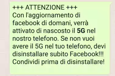 Devi disinstallare subito Facebook, perché attiva di nascosto il 5G sul telefono