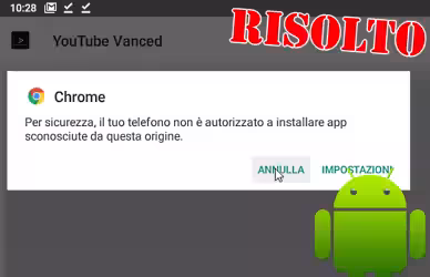 Come installare apk su Android 10: sbloccare e risolvere l'errore "Per sicurezza, il tuo telefono non è autorizzato a installare app sconosciute da questa origine"