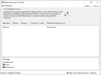 Come cancellare in maniera definitiva un file con Blank and Secure per impedirne il recupero