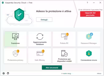 Kaspersky Security Cloud: l'antivirus gratuito che protegge il computer (prova e test efficacia)