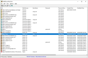 Come recuperare le password memorizzate di Chrome, Firefox, Edge, Internet Explorer e altri browser web