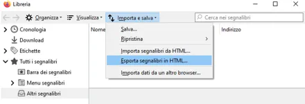 Come salvare e riutilizzare i preferiti di Firefox, Chrome,
Opera, Edge e Internet Explorer