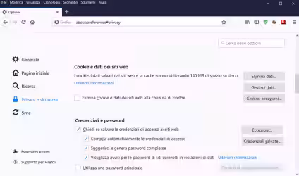 Come esportare e proteggere le password memorizzate in Firefox 79