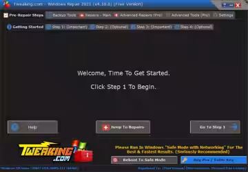 Tweaking.com Windows Repair, il software che ripara i problemi di Windows