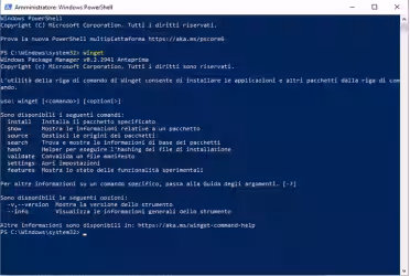 Come utilizzare Winget per installare i programmi dalla linea di comando