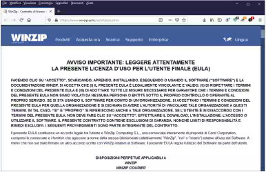 Il dizionario dei tipi di licenze utilizzate per distribuire i programmi