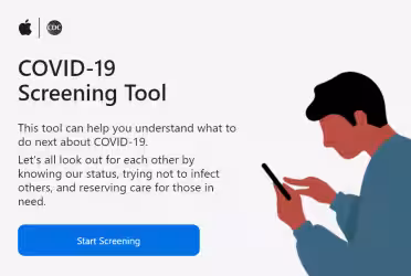 Apple realizza uno strumento di auto-diagnosi del coronavirus