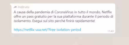 No, Netflix non vi regala alcun pass gratuito durante la quarantena