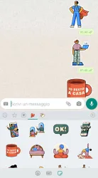 WhatsApp e i nuovi sticker sul coronavirus