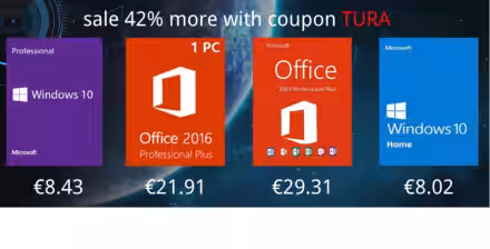 Saldi di giugno U2KEY: Windows 10 Pro a 8,43 € e Office 2016 Pro a soli 21,91 €