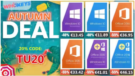 Licenze Windows per meno di 14 € su Whokeys!