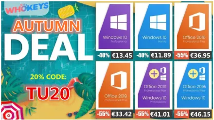 Licenze Windows per meno di 14 € su Whokeys!