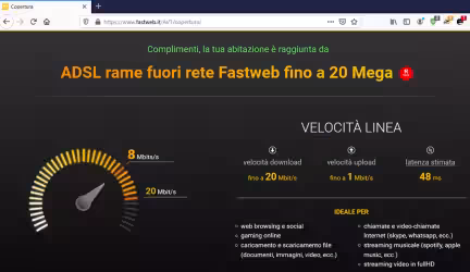 Come verificare se la copertura fibra arriva a casa vostra