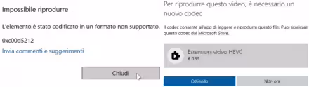 Come vedere quali codec audio e video sono installati sul PC Windows 10