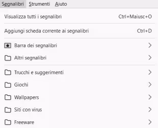Dai un tocco di colore alle cartelle dei preferiti di Firefox