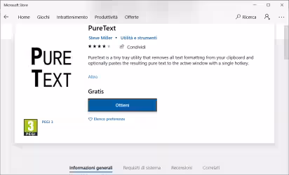Come copiare il testo puro da una pagina web e non solo grazie a PureText