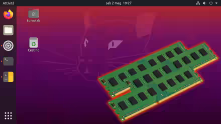 Linux (Ubuntu 20.04): come vedere quanta memoria RAM ha il PC (anche da linea di comando)