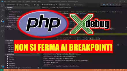 [risolto] Aiuto, Xdebug non funziona e PHP non si ferma ai breakpoint con Visual Studio Code o phpStorm: cosa devo fare?