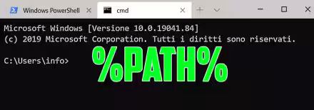 Guida Windows 10: come modificare la variabile di sistema Path e aggiungere una cartella (percorso directory in variabile di ambiente)