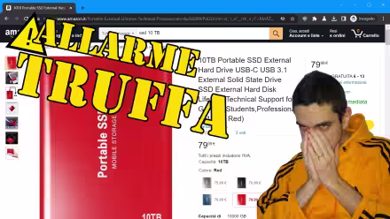 SSD da 10 TB su Amazon? No, è una truffa (video)