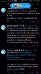 Corriere della Sera sbaglia account: figuraccia su Twitter