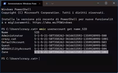 Come cambiare in modo corretto il nome della cartella del profilo utente di Windows