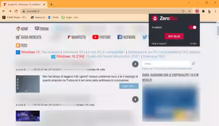Come sfocare alcune parti delle pagine web per nascondere le informazioni personali (effetto blur)