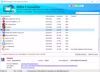 HiBit Uninstaller, come fare la manutenzione completa del sistema operativo con un solo programma