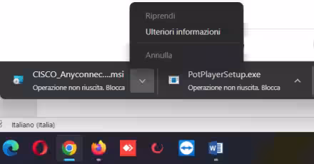 Cosa fare quando Chrome impedisce il download dei file eseguibili