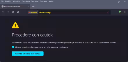 Come aumentare la dimensione dei caratteri della barra dei menu di Firefox