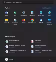 Come modificare il layout nel menu start di Windows 11 cambiando gli spazi occupati