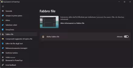 Con i PowerToys puoi scoprire chi sta utilizzando un file e sbloccarlo