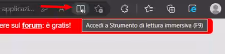 Come far leggere a Microsoft Edge le pagine Web