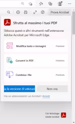 Come disattivare il pulsante Prova Acrobat in Microsoft Edge 111