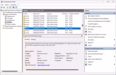 L'ID evento 1014 e le disconnessioni di rete, come analizzarle e provare a risolverle