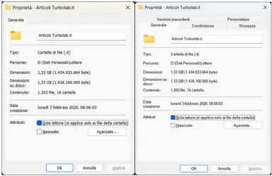 Come ripristinare i tab mancanti nelle proprietà delle cartelle di Windows