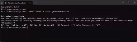 Come creare dei QR code con PowerShell