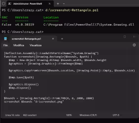 Come catturare gli screenshot con PowerShell