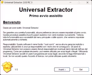 Universal Extractor 2 l'estrattore universale di (quasi) tutti i tipi di archivi e file d'installazione