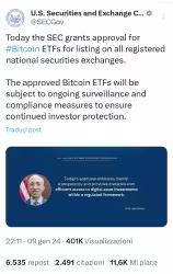 ETF di Bitcoin approvato? No, hanno solo hackerato l'account... della SEC