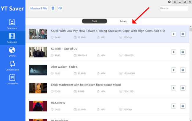 6 migliori convertitori YouTube MP3 ottenere musica YouTube - FrShot_1712594940_