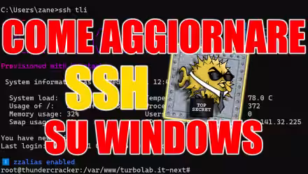 Come aggiornare SSH client o server su Windows 11 e Windows 10 (OpenSSH 9)
