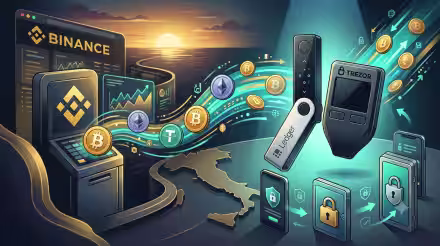 Binance dice addio all'Italia: stop dal 1° Luglio 2026. Ecco cosa fare SUBITO con le tue crypto (aggiornato: 24 giugno 2026, ore 21:27)