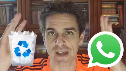 Come svuotare il cestino nascosto di WhatsApp (video)