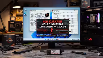 Non scaricare! CPU-Z e HWMonitor compromessi da malware (aggiornato: 10 aprile 2026, ore 09:31)