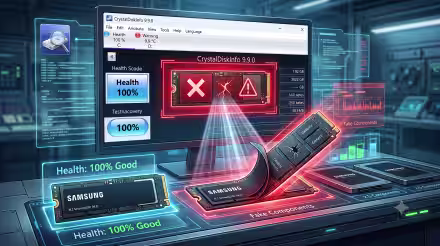 CrystalDiskInfo 9.9.0 ora rileva gli SSD Samsung contraffatti (aggiornato: 20 maggio 2026, ore 07:27)