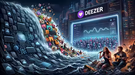 Il 44% della nuova musica è generata da intelligenza artificiale, l'85% degli stream è fraudolenta. Il report di Deezer (aggiornato: 20 aprile 2026, ore 21:34)