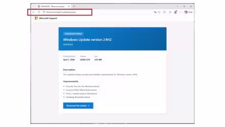 Falso aggiornamento Windows 11 24H2 ruba password: 0 rilevamenti su 69 antivirus