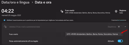 Cosa fare quando Chrome non visualizza l'ora corretta